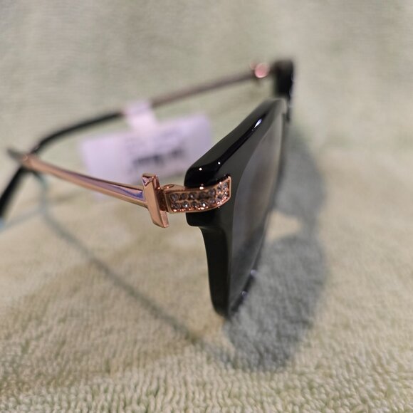 TIFFANY TF4193B Azure Gradient Blue Lense. Black Sunglasses main image 6